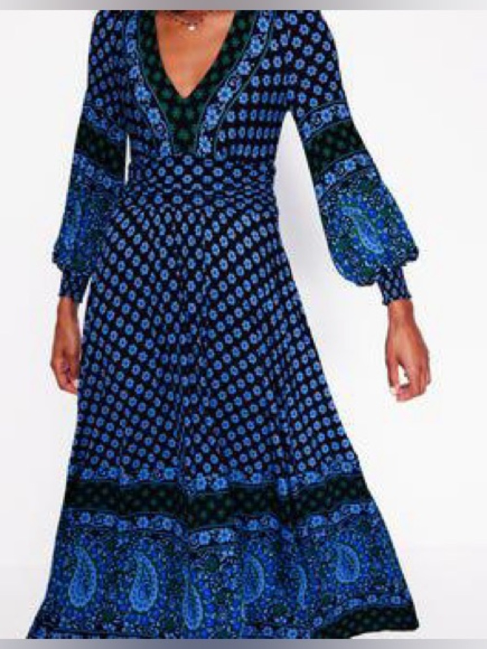 BODEN Daphne Jersey Maxi Dress Size 4 - Picture 3 of 14
